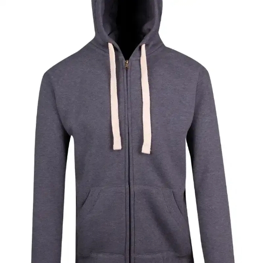 Picture of RAMO, Mens Brushed Heavy Zip Fleece Hoodie